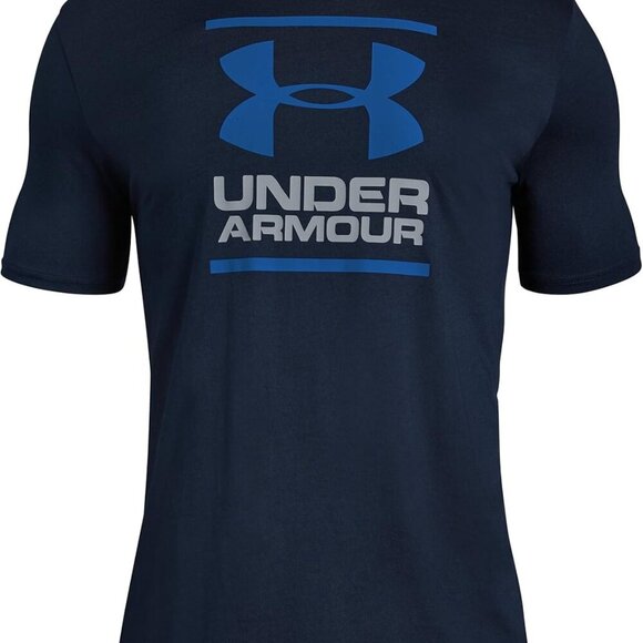 Navy Steel Xx-large Tall Charged Cotton Short-Sleeve T-Shirt with 4-Way Stretch - Picture 3 of 4